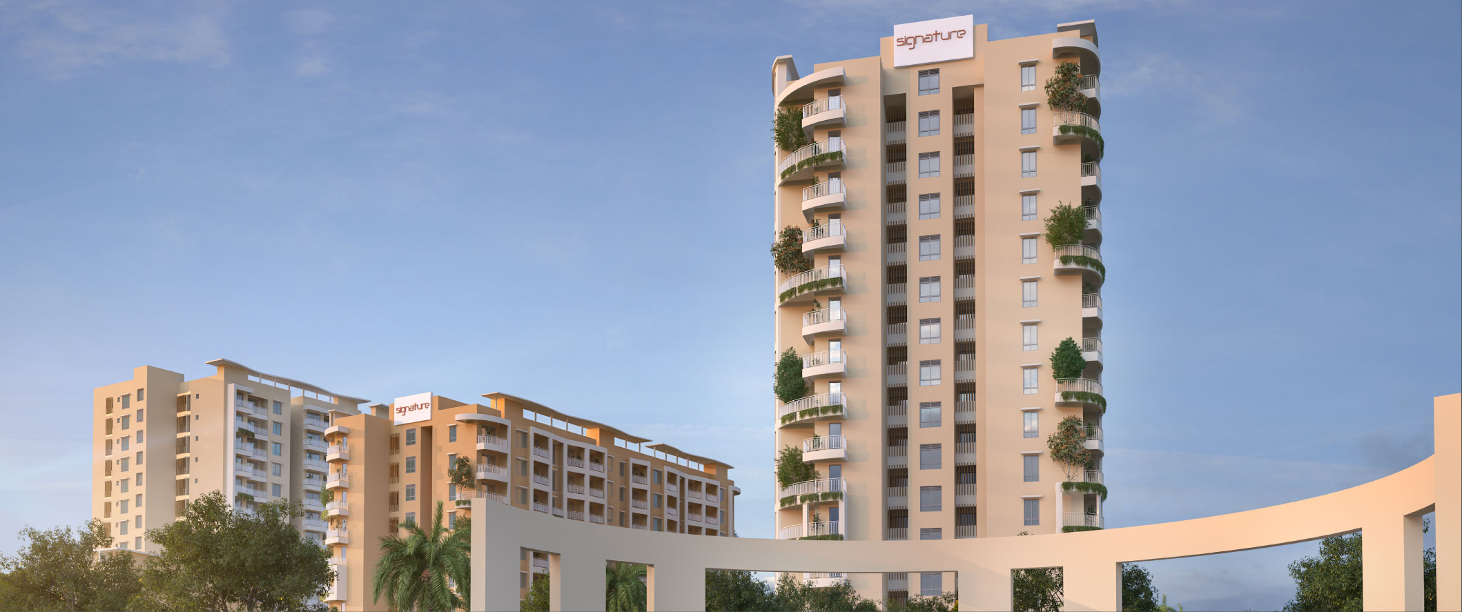 2, 2.5 & 3 BHK